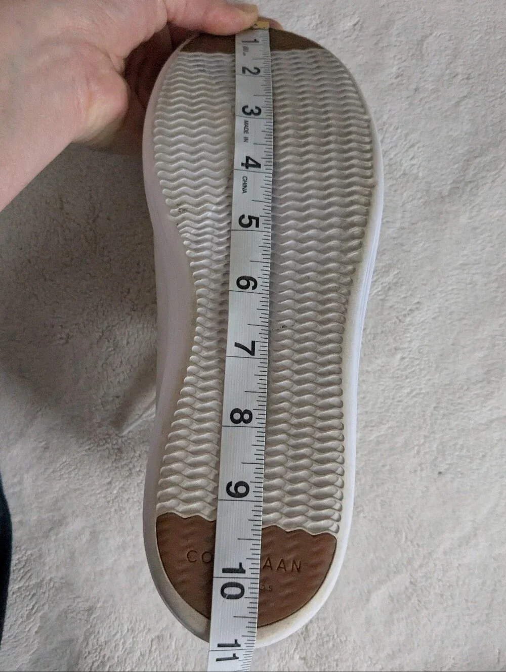 Cole Haan Women's Grand Crosscourt Sneaker Style Shoes W08780 White Leather Sz 9